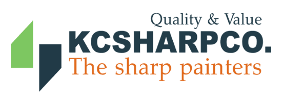This is an image from KC Sharp Co. The image shows the KC Sharp Co. logo with green, navy, and orange lettering.