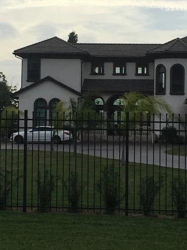 White Chooz Painters logo with blue background placeholder for paintig company logos