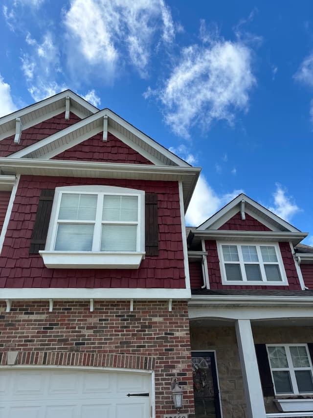 White Chooz Painters logo with blue background placeholder for paintig company logos