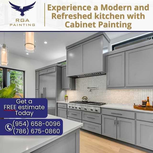 White Chooz Painters logo with blue background placeholder for paintig company logos