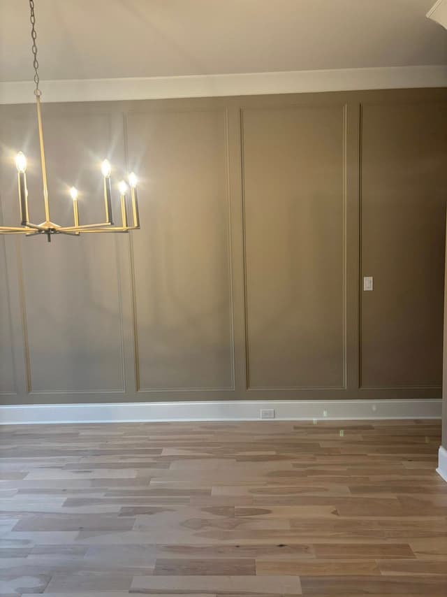 White Chooz Painters logo with blue background placeholder for paintig company logos