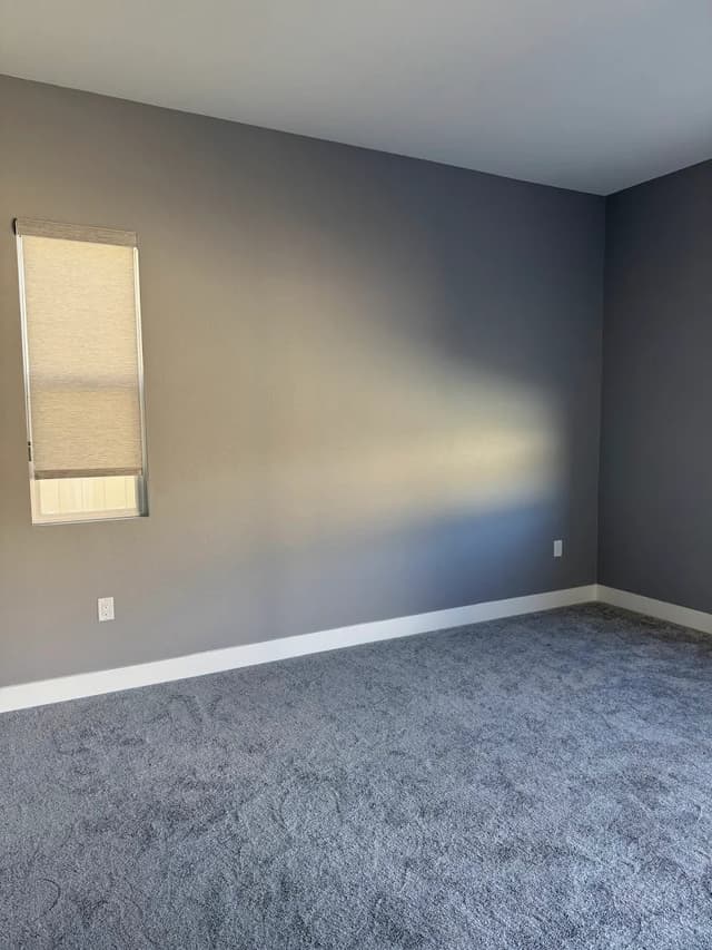 White Chooz Painters logo with blue background placeholder for paintig company logos