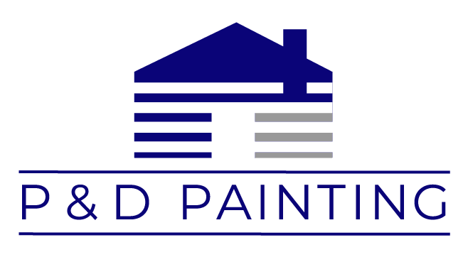 Logo for P & D Painting, a painting company in Poland, Ohio.