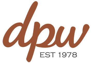 This is an image from Duncan Painting & Wallcovering, located in Missouri. The logo for Duncan Painting & Wallcovering features a clean scripted “dpw” wordmark with the text “EST 1978” in a simple, professional design.
