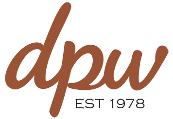 This is an image from Duncan Painting & Wallcovering, located in Missouri. The logo for Duncan Painting & Wallcovering features a clean scripted “dpw” wordmark with the text “EST 1978” in a simple, professional design.