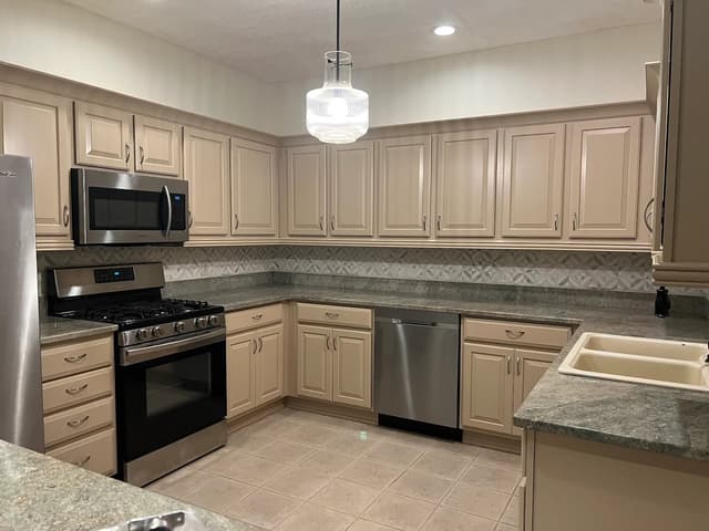 White Chooz Painters logo with blue background placeholder for paintig company logos