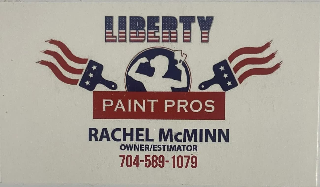 Logo for Liberty Paint Pros, LLC, a painting company in Belmont, NC.