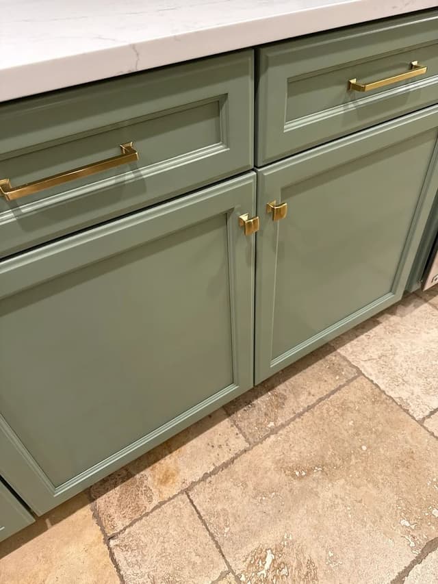 White Chooz Painters logo with blue background placeholder for paintig company logos