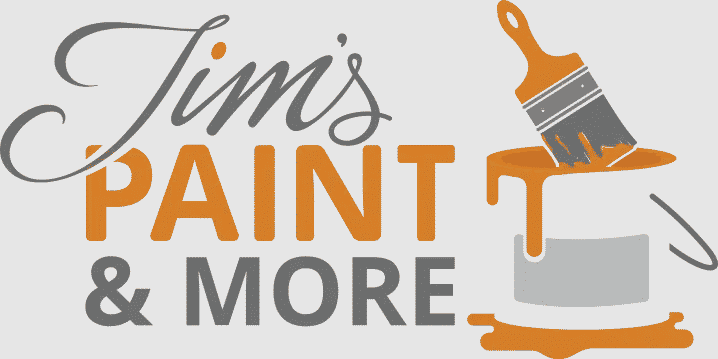 Logo for Jim's Paint and More, a painting company in Lebanon, Tennessee.