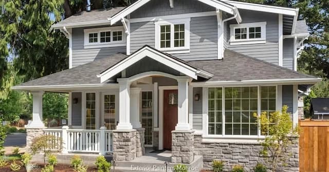 White Chooz Painters logo with blue background placeholder for paintig company logos