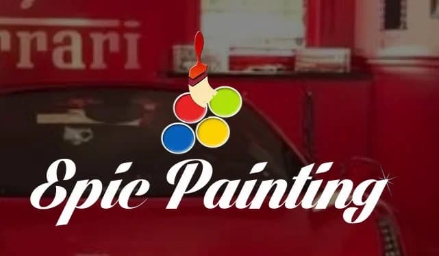 Logo for Epic Painting, LLC, a painting company in Bull Valley, Illinois.