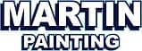 Logo for Martin Painting Services. The design presents a professional and straightforward look, representing reliability in painting services.