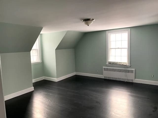 White Chooz Painters logo with blue background placeholder for paintig company logos