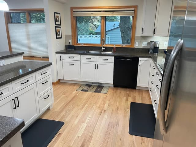 White Chooz Painters logo with blue background placeholder for paintig company logos