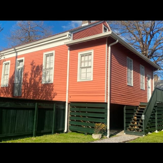 White Chooz Painters logo with blue background placeholder for paintig company logos