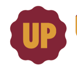 Logo for Ultimate Painting, a painting company in Hendersonville, NC.
