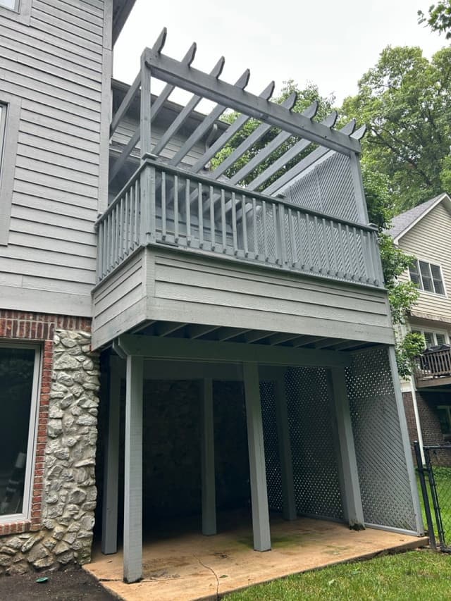 White Chooz Painters logo with blue background placeholder for paintig company logos