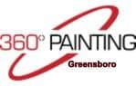 Logo for 360° Painting of Greensboro, a painting company in Greensboro, NC.