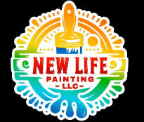Logo for New Life Painting LLC, a painting company in Clayton, North Carolina.