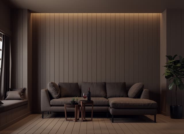 White Chooz Painters logo with blue background placeholder for paintig company logos