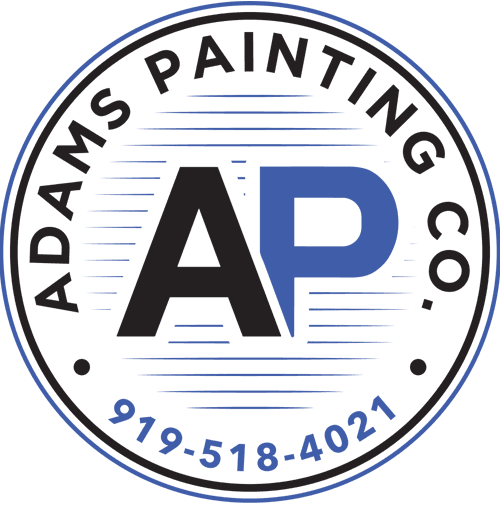 Logo for Adams Painting Company, a painting company in Wake Forest, NC.