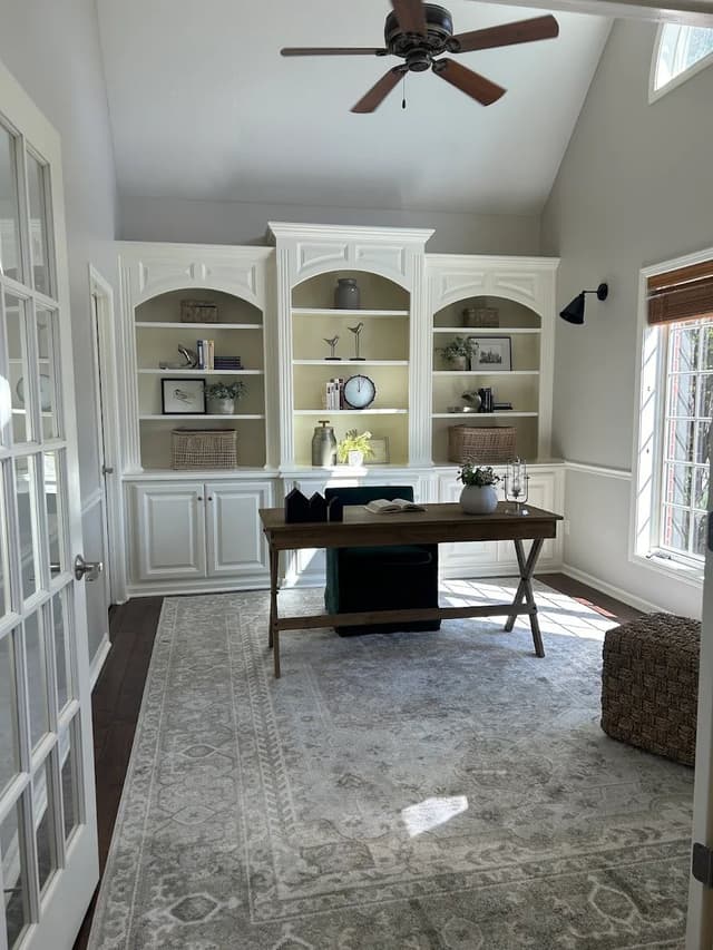 White Chooz Painters logo with blue background placeholder for paintig company logos