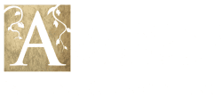 This is an image from Artisons Painting And Remodeling Hinsdale Painters IL company, located in Brookfield, IL The image is a Artisons Painting and Remodeling logo featuring a stylized letter A with decorative vine design on a textured gold background