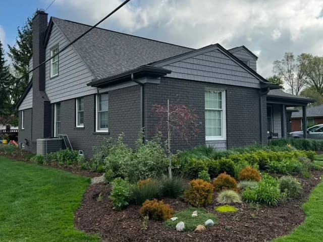 White Chooz Painters logo with blue background placeholder for paintig company logos