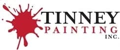 This is the logo for Tinney Painting Inc, a North Carolina painting company.