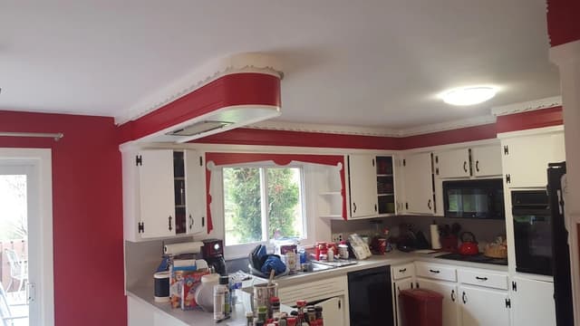 White Chooz Painters logo with blue background placeholder for paintig company logos