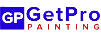 This is an image from GetPro Painting, located in Michigan. The logo for GetPro Painting features bold blue and red lettering with a clean, modern design."