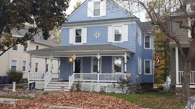 White Chooz Painters logo with blue background placeholder for paintig company logos