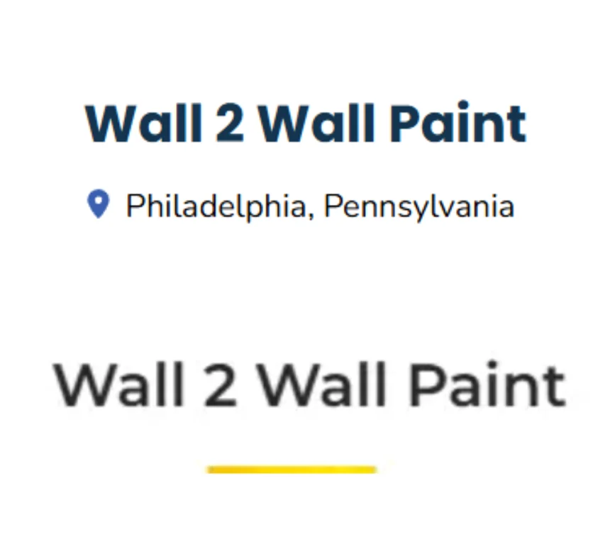 Wall 2 Wall Paint gallery image 1