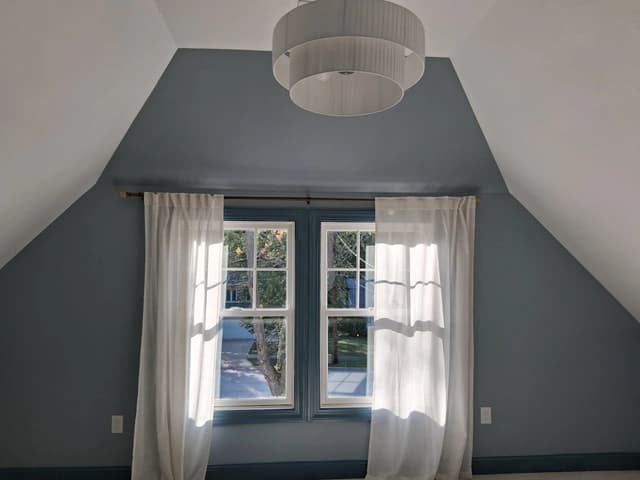 White Chooz Painters logo with blue background placeholder for paintig company logos