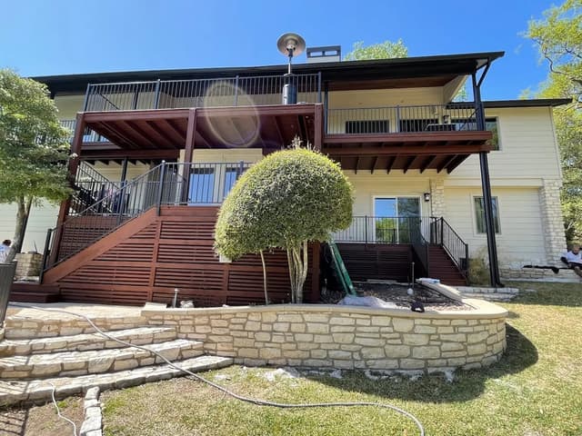 White Chooz Painters logo with blue background placeholder for paintig company logos