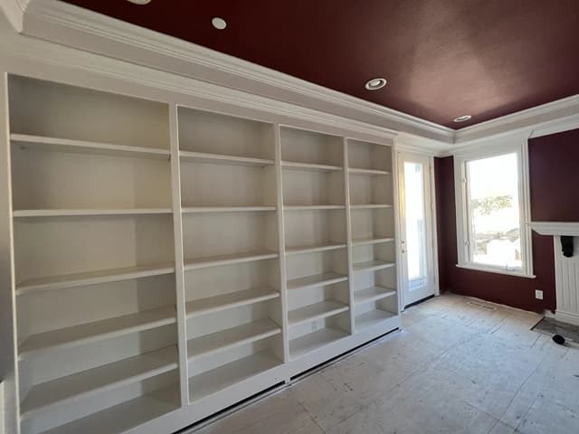 White Chooz Painters logo with blue background placeholder for paintig company logos