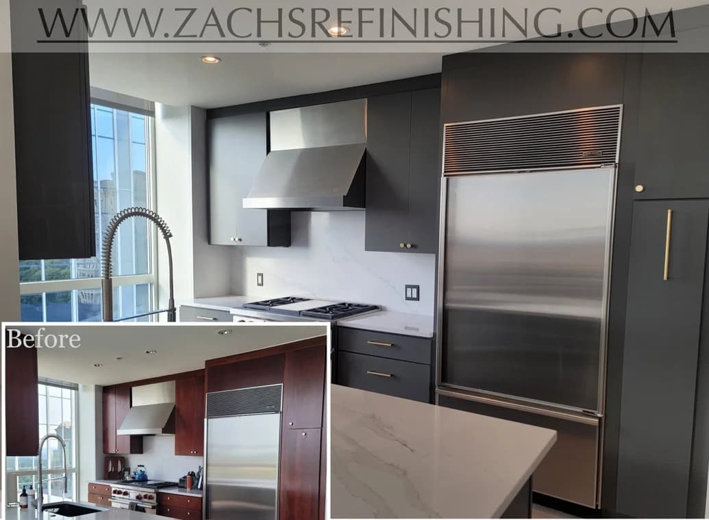 Zach's Refinishing-Cabinet Painting & Staining Specialists gallery image 3