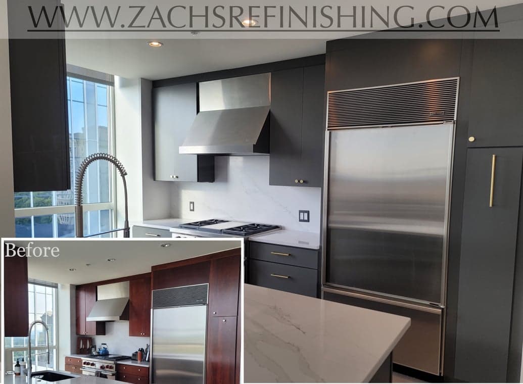 Zach's Refinishing-Cabinet Painting & Staining Specialists gallery image 3