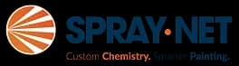 Logo for Spray-Net Cincinnati, a painting company in Fairfield, Ohio.