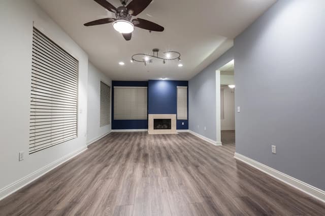 White Chooz Painters logo with blue background placeholder for paintig company logos