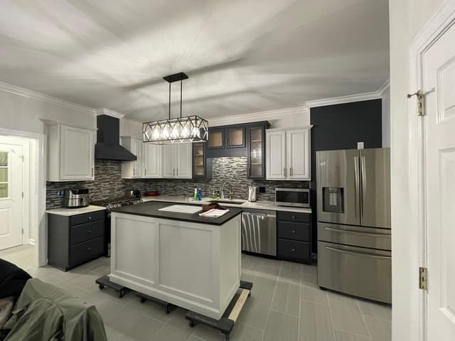 White Chooz Painters logo with blue background placeholder for paintig company logos