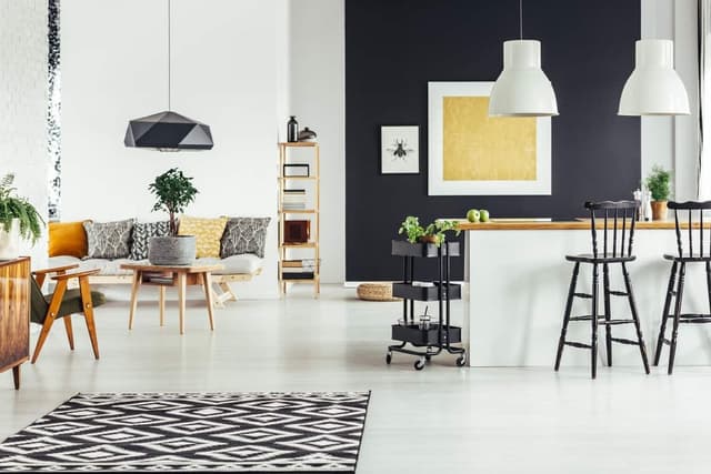 White Chooz Painters logo with blue background placeholder for paintig company logos