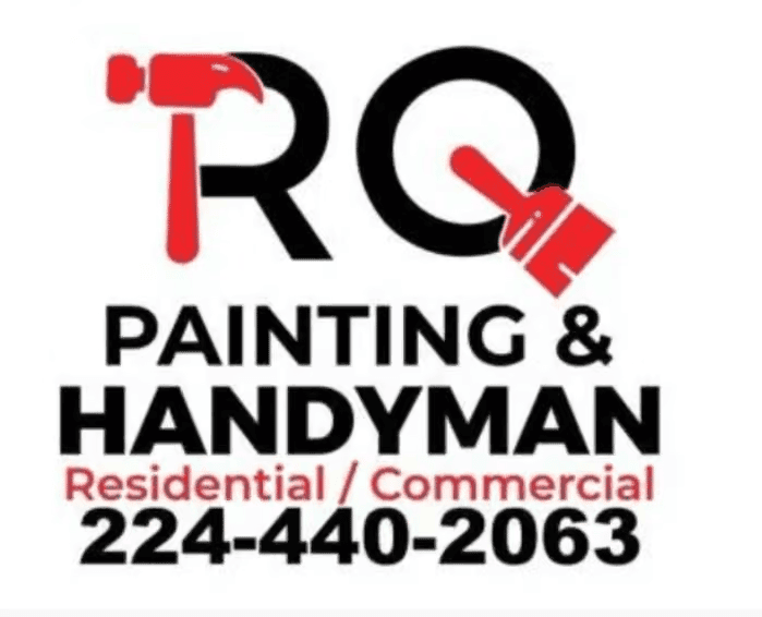 Logo for RQ Painting & Handyman, a painting company in Mundelein, Illinois.