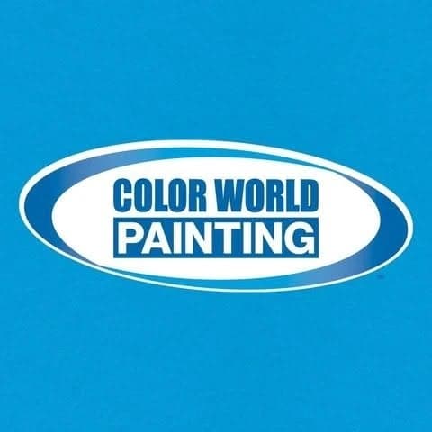 Logo for Color World Painting Charlotte, a painting company in Concord, North Carolina.