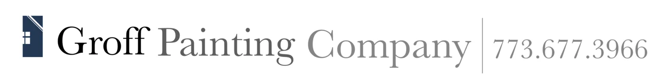 Logo for Groff Painting Company, a painting company in Chicago, Illinois.