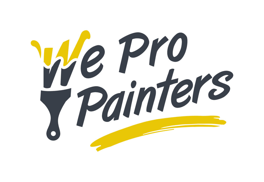 Logo for We Pro Painters, a painting company in Charlotte, NC.