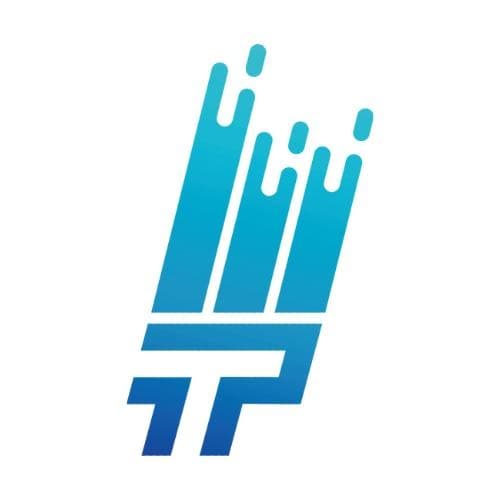 This is an image from That 1 Painter North Jersey, located in New Jersey. The logo for That 1 Painter North Jersey features a stylized dripping paint design in gradient blue forming the shape of the letters T and P.