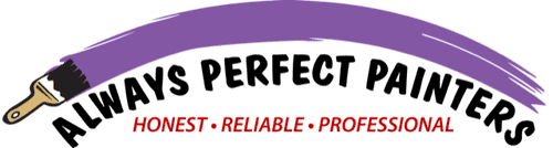 Logo for Always Perfect Painters, a painting company in St. Charles, Illinois.