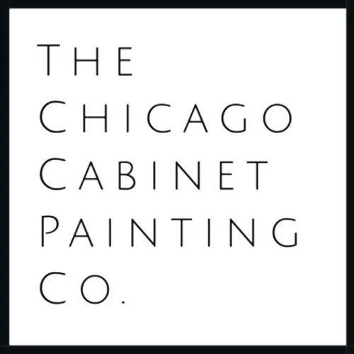 Logo for The Chicago Cabinet Painting Co., a cabinet painting company in Chicago, Illinois.