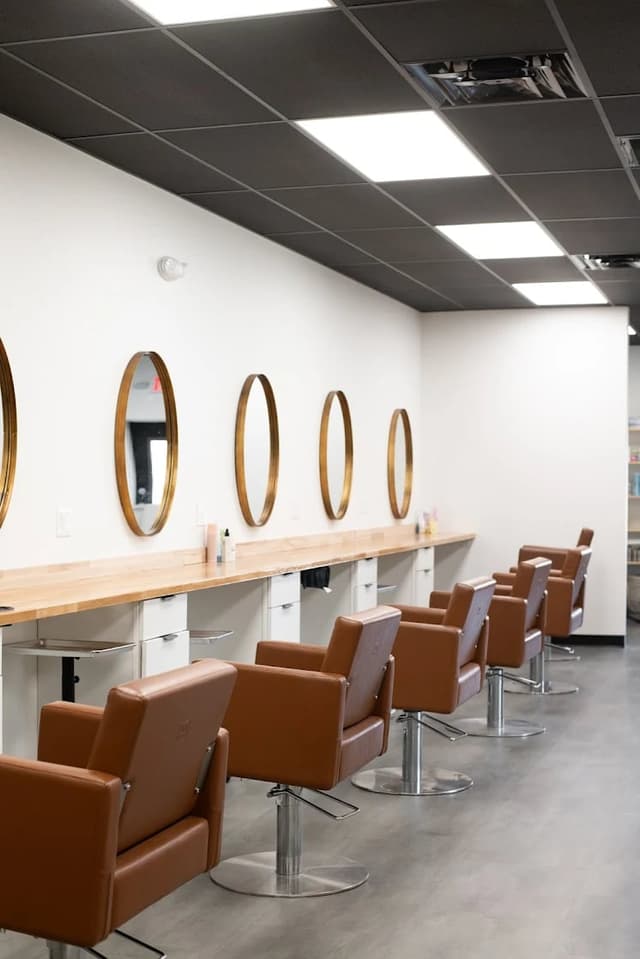 White Chooz Painters logo with blue background placeholder for paintig company logos